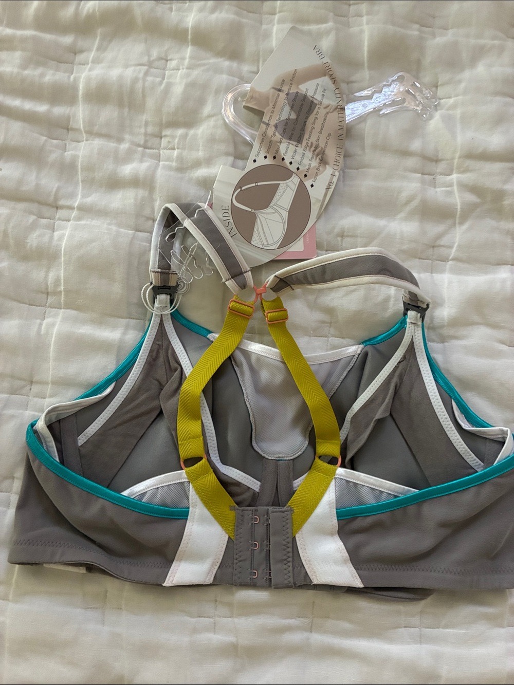 Cake Maternity Lemon Zest Nursing Sports Bra - Picture 2 of 3